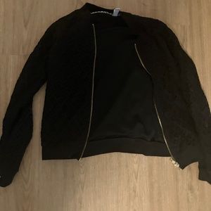 Black and gold Design kids jacket